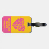 Scooby Dooby Doo Heart Gepäckanhänger (Rückseite horizontal)