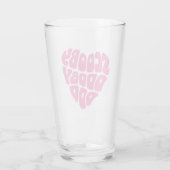 Scooby Dooby Doo Heart Glas (Rückseite)
