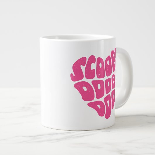 Scooby Dooby Doo Heart Jumbo-Tasse (Vorderseite Rechts)