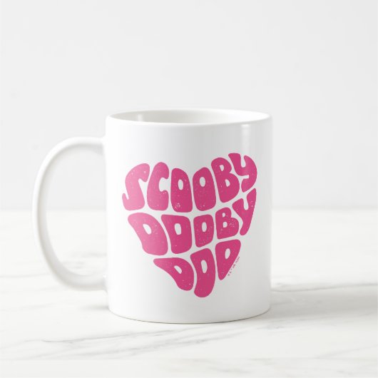 Scooby Dooby Doo Heart Kaffeetasse (Links)