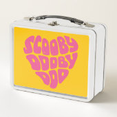 Scooby Dooby Doo Heart Metall Brotdose (Vorderseite)