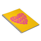 Scooby Dooby Doo Heart Notizblock (Rechte Seite)