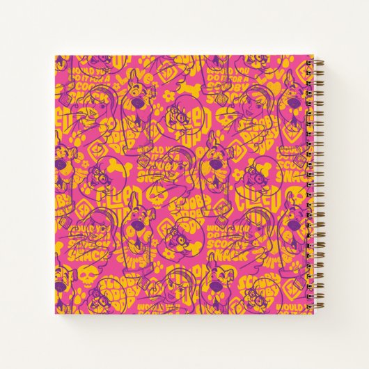 Scooby Dooby Doo Heart Notizblock (Rückseite)