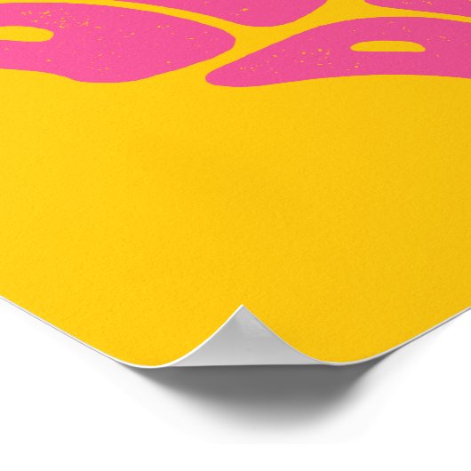 Scooby Dooby Doo Heart Poster (Ecke)