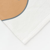 Scooby-Dooo Monthly Meilenstein Baby Fleecedecke (Ecke)