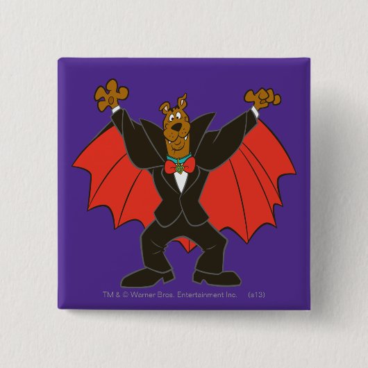 Scooby Dracula Button (Vorderseite)