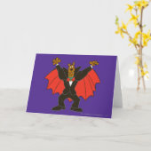 Scooby Dracula Karte (Gelbe Blume)