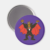 Scooby Dracula Magnet (Vorderseite/Rückseite)
