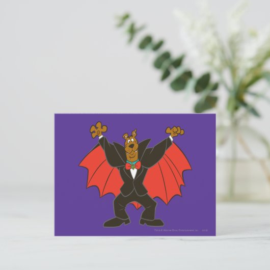 Scooby Dracula Postkarte (Stehend Vorderseite)