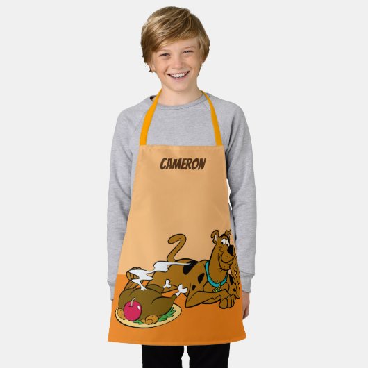 Scooby-Erntedank 06 Schürze (Getragen)