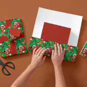 Scooby in Wreath Geschenkpapier