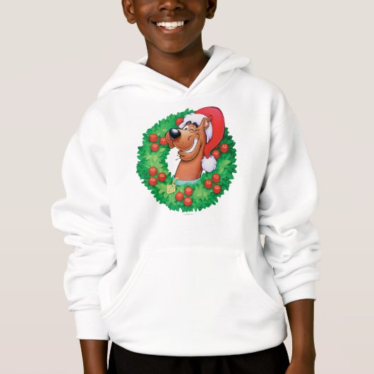 Scooby in Wreath Hoodie (Vorderseite)