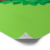 Scooby in Wreath Poster (Ecke)