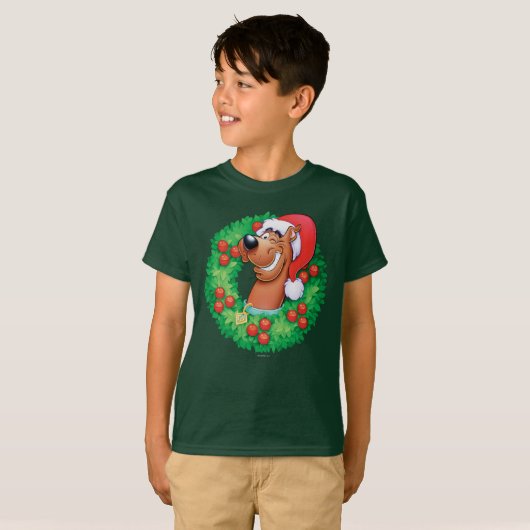 Scooby in Wreath T-Shirt (Vorne ganz)