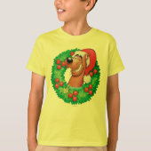 Scooby in Wreath T-Shirt (Vorderseite)