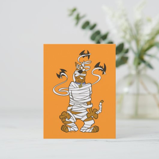 Scooby Mummy Postkarte (Stehend Vorderseite)