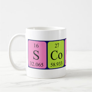 Scooby Periodenname Tasse