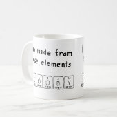 Scooby Periodenname Tasse (Vorderseite Links)
