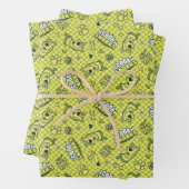Scooby Snacks Galore Schachbrett Pattern Geschenkpapier Set (Beispiel)