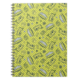 Scooby Snacks Galore Schachbrett Pattern Notizblock