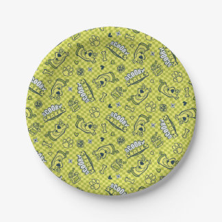 Scooby Snacks Galore Schachbrett Pattern Pappteller
