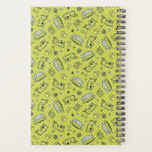 Scooby Snacks Galore Schachbrett Pattern Planer (Rückseite)