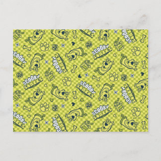 Scooby Snacks Galore Schachbrett Pattern Postkarte