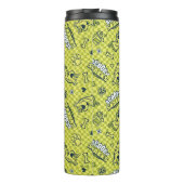 Scooby Snacks Galore Schachbrett Pattern Thermosbecher (Rückseite)