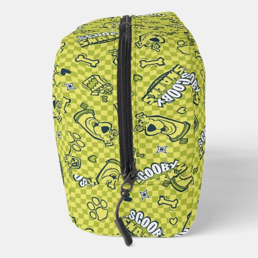 Scooby Snacks Galore Schachbrett Pattern Waschbeutel (Rechts)