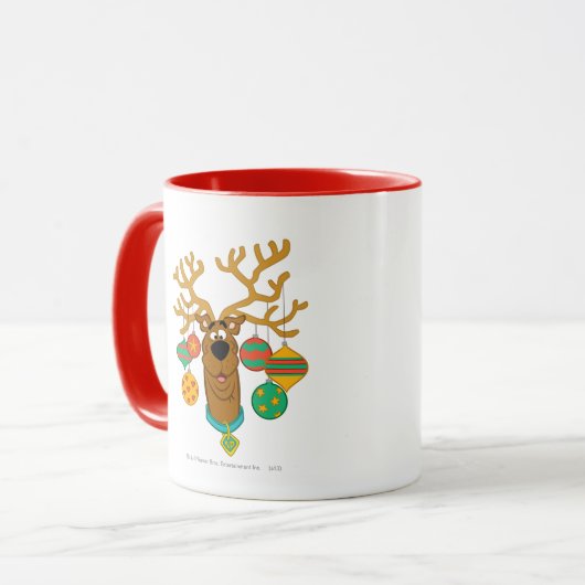 Scooby the Reindeer Tasse (Vorderseite Links)