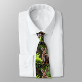 Scooby The Zwarf Bunny Rabbit, Neck Tie Krawatte (Gebunden)