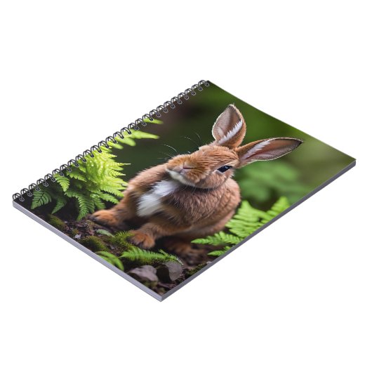 Scooby The Zwarf Bunny Rabbit, Notebook Notizblock (Linke Seite)