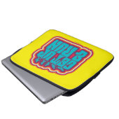 Scooby und die Gang "Get Up & Run" Grafik Laptopschutzhülle (Vorne Knopf)