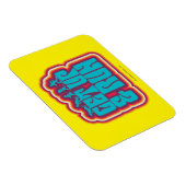 Scooby und die Gang "Get Up & Run" Grafik Magnet (Rechte Seite)