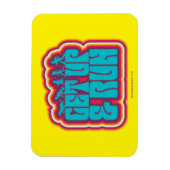 Scooby und die Gang "Get Up & Run" Grafik Magnet (Vertikal)