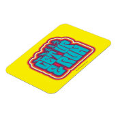 Scooby und die Gang "Get Up & Run" Grafik Magnet (Linke Seite)