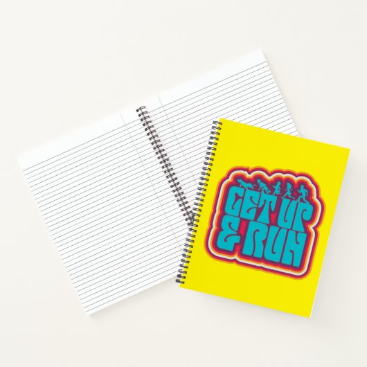 Scooby und die Gang "Get Up & Run" Grafik Notizblock (Innenseite)