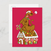 Scooby und Gingerbrett House Postkarte (Vorne/Hinten)