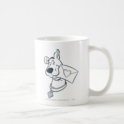 Scooby Valentinstag Kaffeetasse (Rechts)