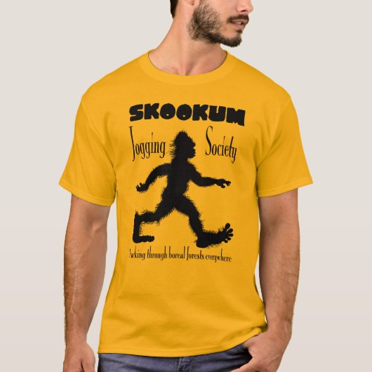 Scookum Joggen-Gesellschafts-T - Shirt (Vorderseite)