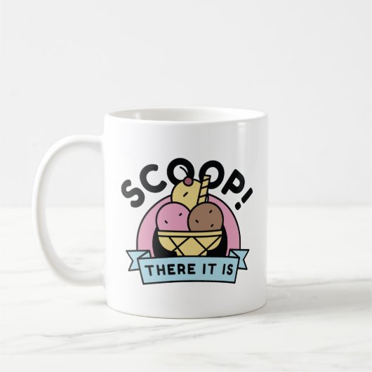 Scoop da ist es kaffeetasse (Links)