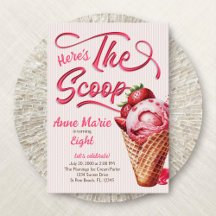 Scoop Ice Cream Girls jeden Geburtstag