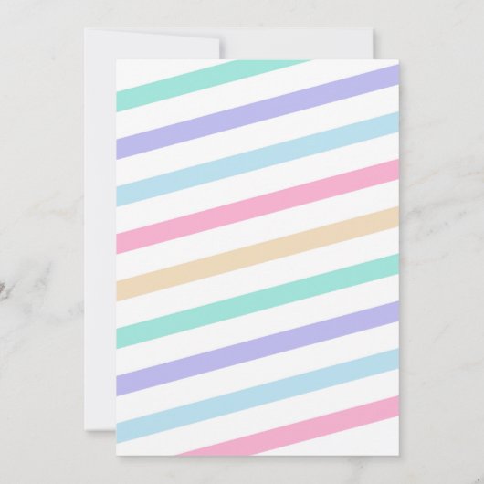 Scoop Ice Cream Twins Baby Dusche Einladung (Rückseite)