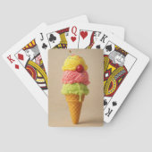 Scoop of Fun - Custom Ice Cream Playing Cards Spielkarten (Rückseite)