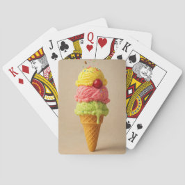 Scoop of Fun - Custom Ice Cream Playing Cards Spielkarten
