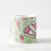 Scoop of Joy Tasse: Niedliches Ice Cream Design Kaffeetasse (Vorderseite Links)
