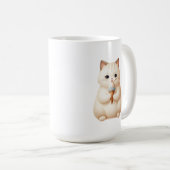 Scoop & Snuggles Ice Cream Cone Kitten Kaffeetasse (VorderseiteRechts)