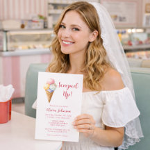 Scooped Up! Rosa Eiscreme-Brautjungfernparty