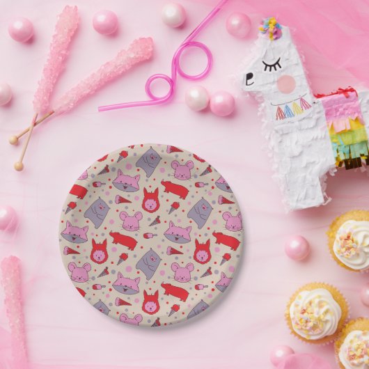 Scoops & Snoots-Papierpartyplatte Pappteller (Party)