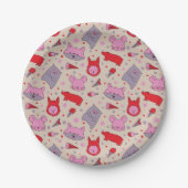 Scoops & Snoots-Papierpartyplatte Pappteller (Vorderseite)
